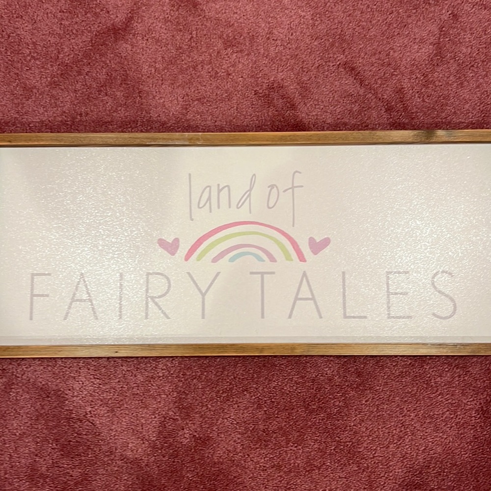 Wall decor: Land of Fairy Tails
